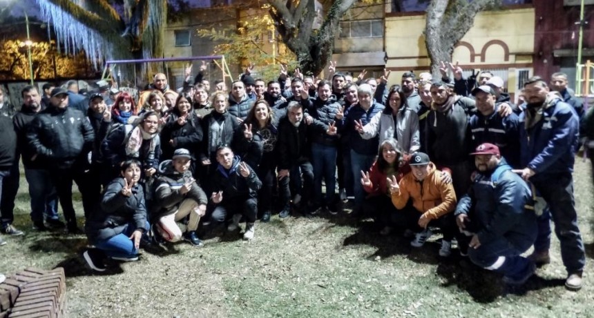 Fuerte respaldo de los trabajadores a Alejo Sarna