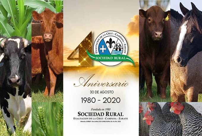 La Sociedad Rural de Exaltación de la Cruz-Campana-Zárate cumple 40 años