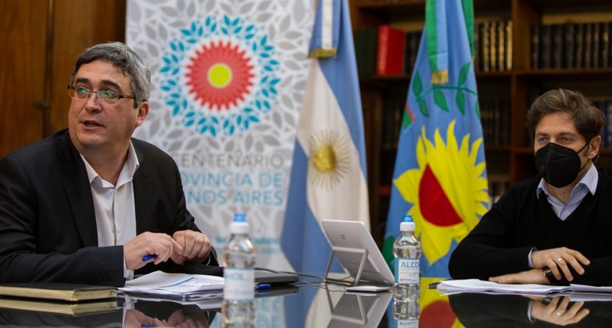 Kicillof encabezó el encuentro de la Mesa Agropecuaria Provincial