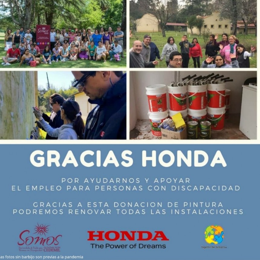 HONDA MOTOR DE ARGENTINA POR LA INCLUSIÓN