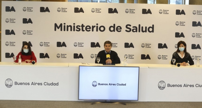 Coronavirus: el Ministerio de Salud porteño brindó detalles sobre la situación sanitaria