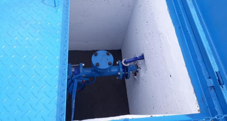 Jardín de Los Pioneros: el Municipio concretó una obra complementaria para optimizar el servicio de agua