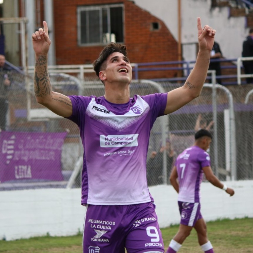 Histórica victoria de Villa Dálmine ante Ferro por 1 a 0