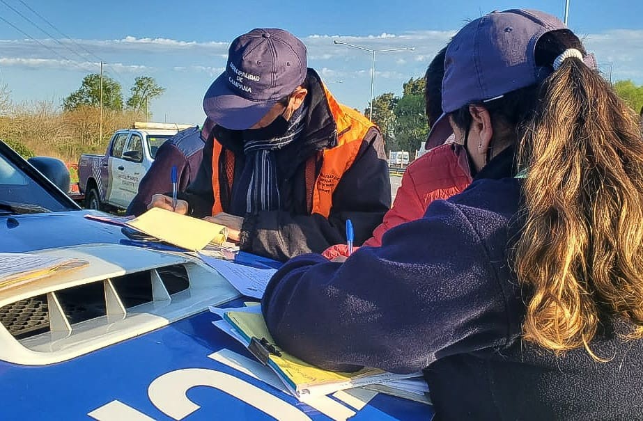 Continúan los operativos de control vehicular sobre ruta 9 
