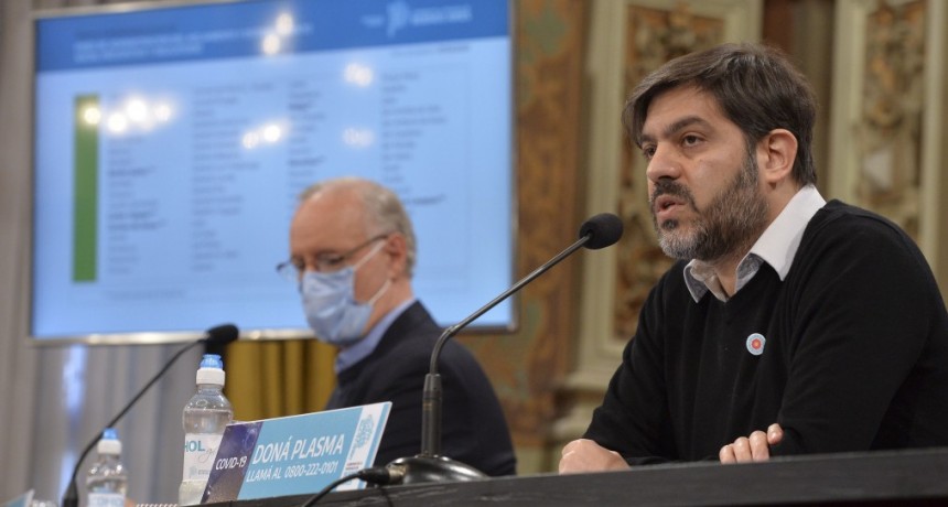 Bianco y Gollan detallaron la situación epidemiológica y el esquema de fases en la Provincia