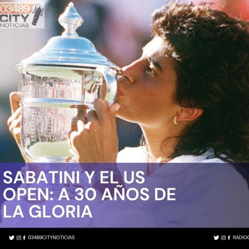 Se cumplen 30 años de la obtención de Gabriela Sabatini del U.S.OPEN