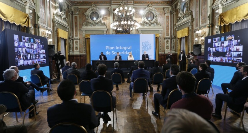 Kicillof presentó el Plan Integral de Seguridad para la Provincia