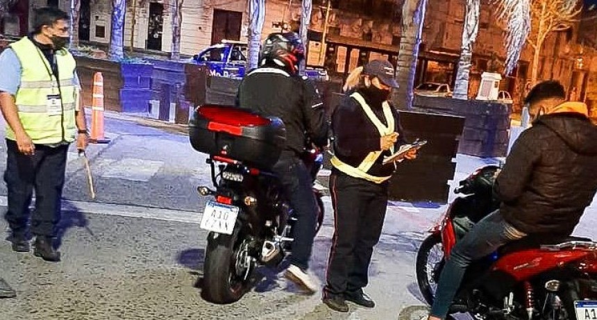 Intensos controles de tránsito durante todo el fin de semana