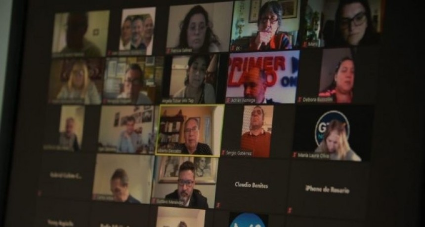 Intendentes Descalzo y Menéndez contra las tomas de terrenos