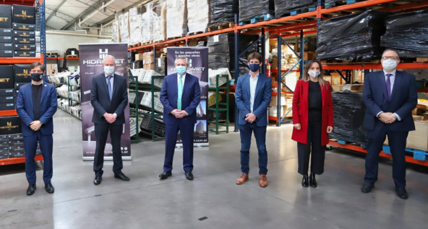 Kicillof participó junto al Presidente del lanzamiento de Precios Cuidados para la Construcción