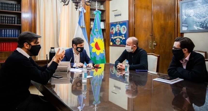 Kicillof y Simone firmaron convenios para obras de infraestructura en 37 municipios bonaerenses