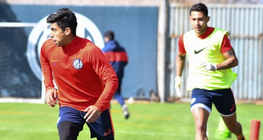 San Lorenzo de Almagro se entrena en Ciudad Deportiva