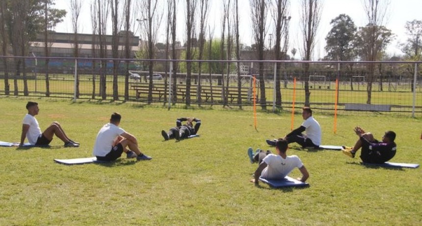 Villa Dálmine comenzó un nuevo entrenamiento