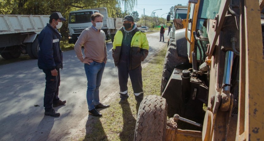 Los Pioneros: el Municipio realiza un operativo intensivo de recolección 