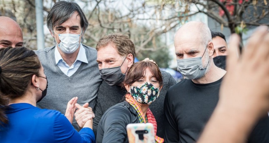 Santilli y Larreta en Florencio Varela: Hace décadas que acá gobierna el kirchnerismo y no resolvieron los problemas estructurales