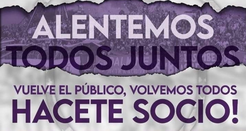 VUELVE EL PUBLICO A LOS ESTADIOS EN OCTUBRE