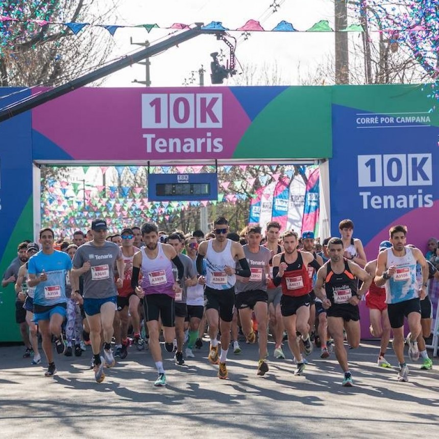 Con 8.500 inscriptos, la 10K Tenaris volvió a ser una verdadera celebración del deporte y el compromiso social