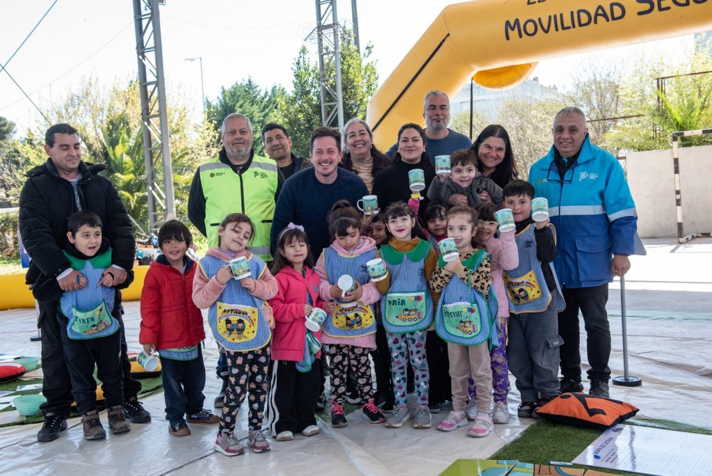 La Provincia realizó una jornada de Educación Vial para niños de la ciudad