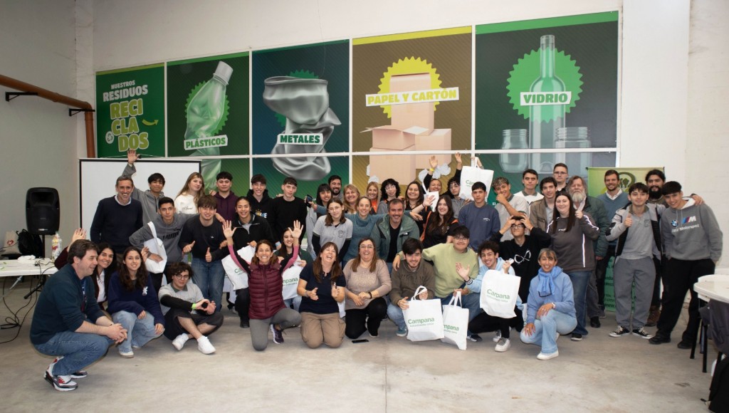 El Centro de Reciclaje Municipal fue sede de un desafío ambiental para estudiantes
