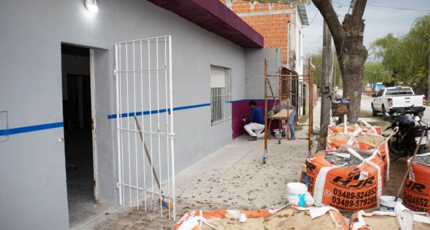 Avanza la puesta en valor de la sociedad de fomento del barrio San Cayetano