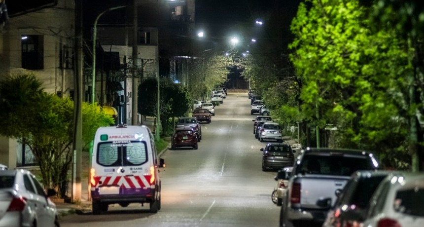 Reconversión a LED: se continúa mejorando la iluminación de las calles del casco urbano