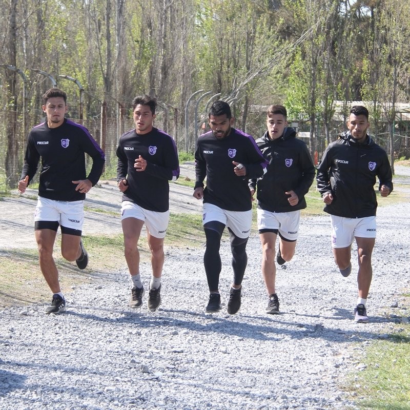 Villa Dálmine finalizó una nueva semana de entrenamientos