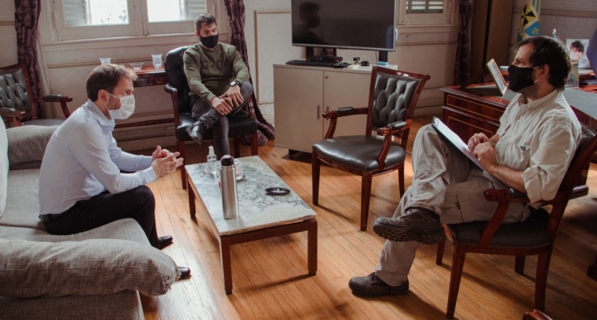 Abella se reunió con el nuevo intendente del Parque Nacional “Ciervo de los Pantanos”