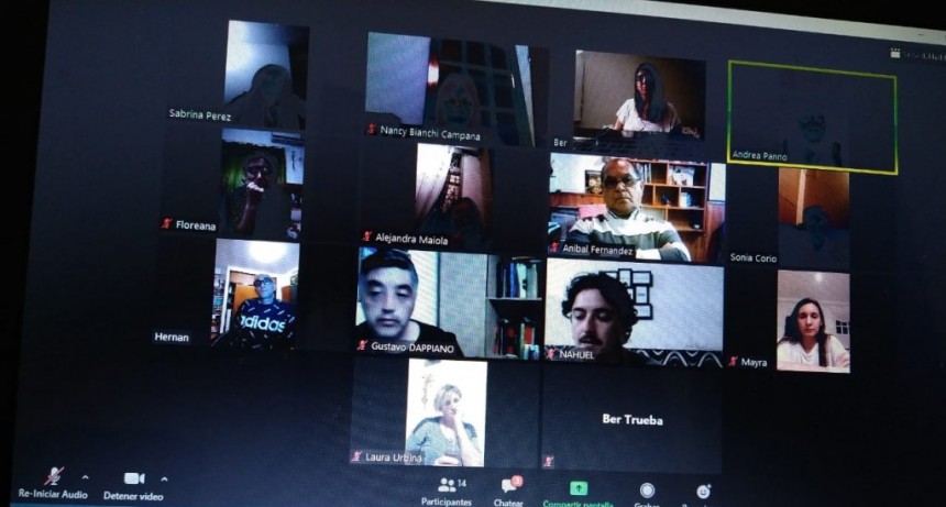 Los talleres municipales también se adaptaron a la virtualidad 