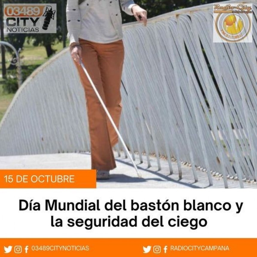 Hoy es el día Internacional del Bastón Blanco