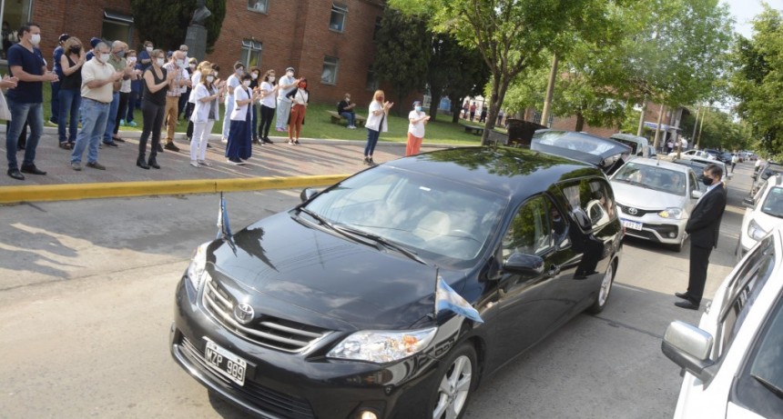 Con mucho dolor, la Secretaría de Salud se despidió del doctor Ruben Perea