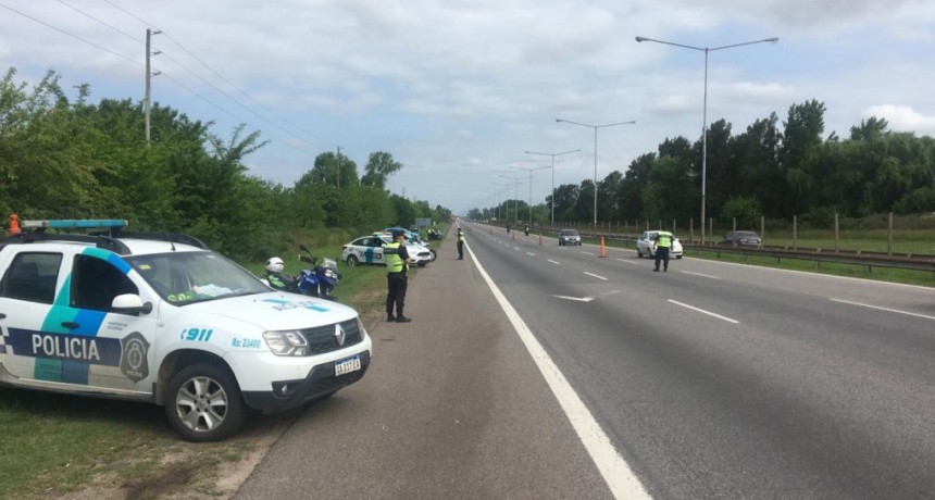 Siguen los operativos de control vehicular en ruta 9