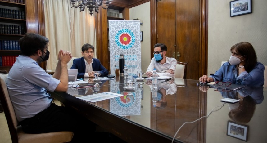 Kicillof y Simone firmaron convenios para 71 obras de infraestructura en 44 municipios bonaerenses