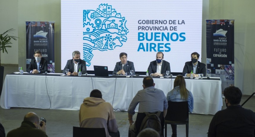   BAHÍA BLANCA : Kicillof participó del acto por los 100 años de la Cooperativa Obrera y del anuncio de inversiones en el puerto