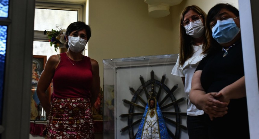 La Virgen de Luján visitó el Hospital Municipal San José
