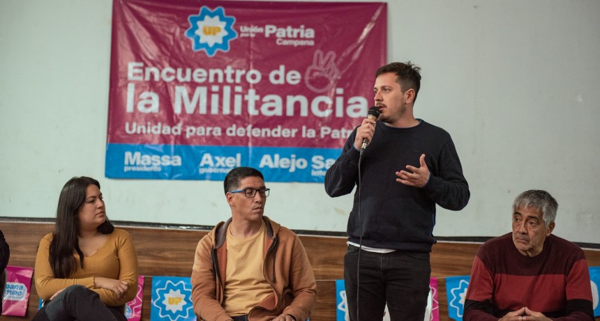 Alejo Sarna: “No podemos resignarnos a volver al pasado, debemos construir un mejor futuro”