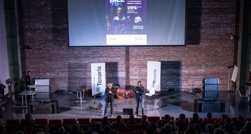 Con cine y concierto en vivo, se vivió una gran velada de jazz en Tenaris
