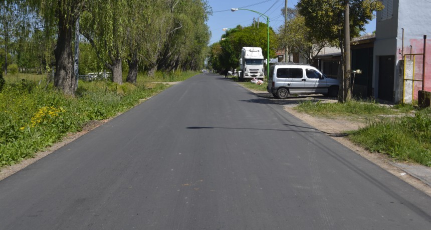 La calle Chacabuco luce totalmente renovada