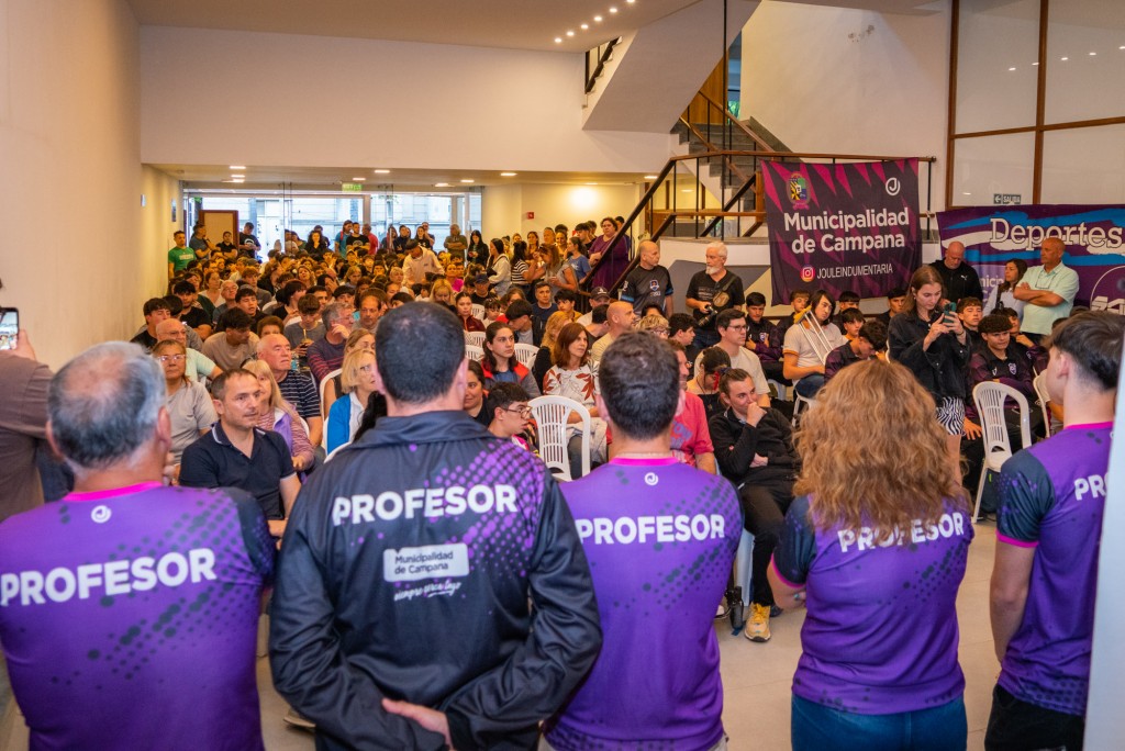 Abella felicitó a los campanenses que competirán en las Finales de los Juegos Bonaerenses