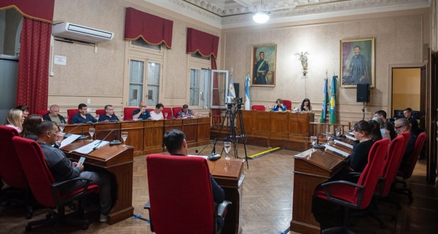 El Concejo Deliberante aprobó 12 proyectos en una nueva sesión ordinaria
