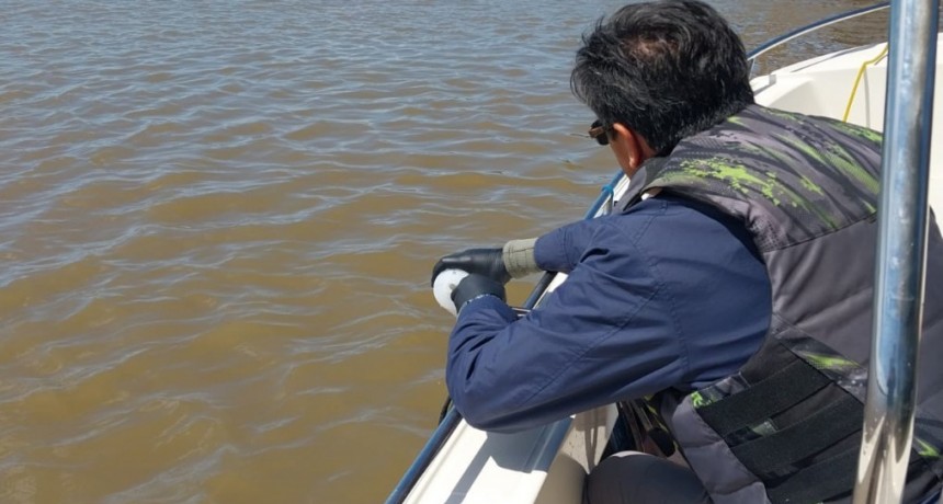 CICACZ realizó un nuevo muestreo de calidad de agua en el río Paraná de las Palmas