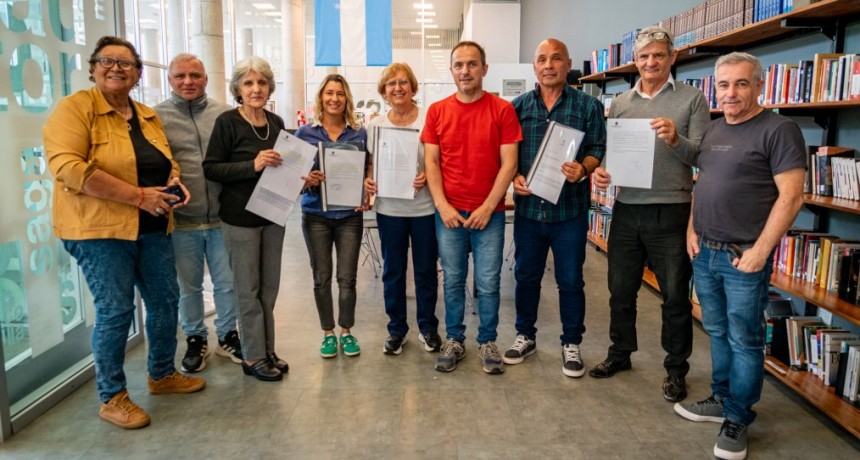 El Municipio reconoció a otras tres instituciones locales como Entidades de Bien Público