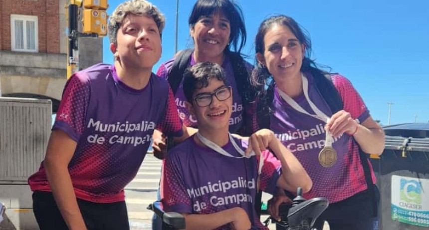 Campana se despidió de Mar del Plata con tres nuevas medallas de oro