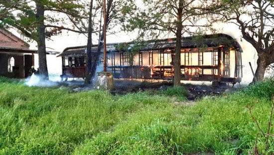 El Museo Ferroviario se expresó sobre el incendio de un vagón en los antiguos talleres