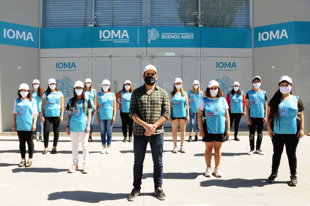 IOMA lanzó el Programa Agentes Sanitarios