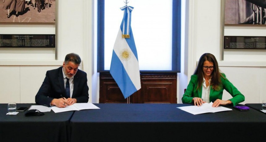 Convenio entre la Secretaría de Medios y Comunicación Pública y el Ministerio de las Mujeres, Géneros y Diversidad de la Nación