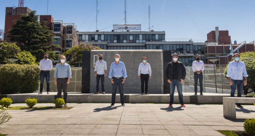 Abella se reunió con intendentes del Grupo Dorrego con el eje puesto en la vuelta a clases y la distribución del fondo Covid