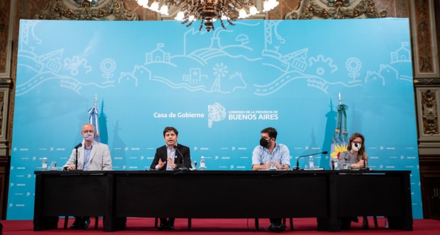  NUEVA ETAPA DSPO Kicillof anunció el fin del aislamiento en el Área Metropolitana