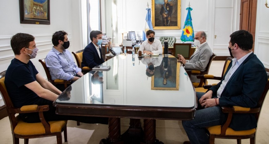 Kicillof puso en funciones al nuevo presidente del Consorcio de Gestión del Puerto Quequén
