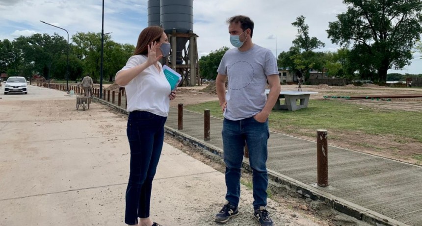   Nueva Costanera: avanza la construcción del sendero peatonal