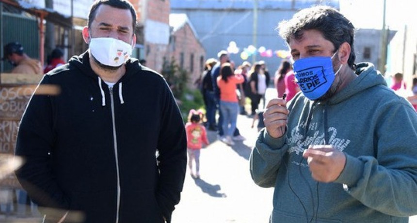 ENTREGARON BOLSONES DE COMIDA EN LAS TABLITAS